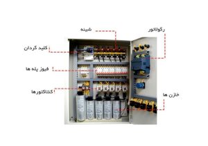 اجزای_تابلو برق_خازنی