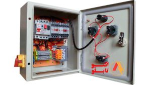تابلو برق الکتروموتور تکفاز